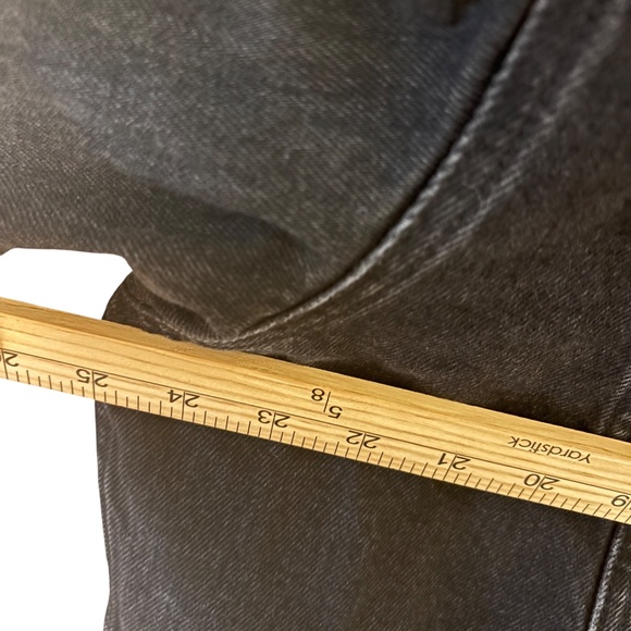 NWT Pilcro Anthropologie Black Denim Jacket Size XL 90s NEW 100% Cotton pockets - Picture 14 of 14